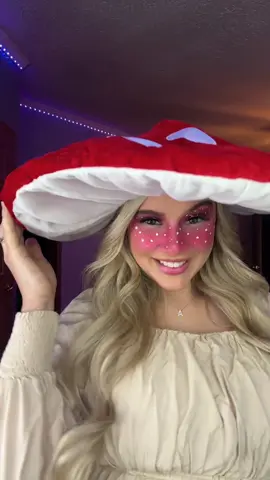 Okay last Halloween transition I swear 😅  #MomsofTikTok #halloweenmakeup #fyp #mushroom #costume 