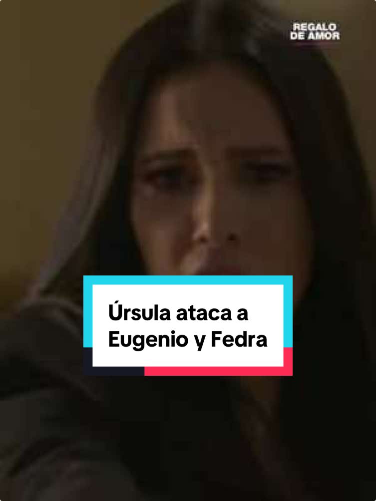 En un arranque de ira, Úrsula llega a la finca para atacar a Eugenio y Fedra  #RegaloDeAmor 🎁 #drama #novelas #televisa #BuscasDrama