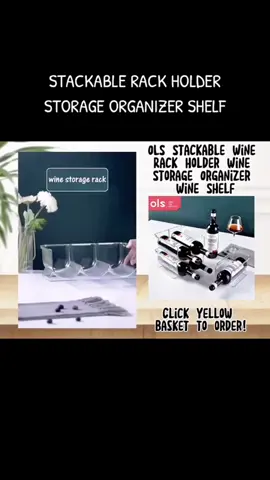 BUY HERE👉@RykerRiggs❤️ #stackablewinerack #winerack #winerackholder #wineshelf #wineorganizer 