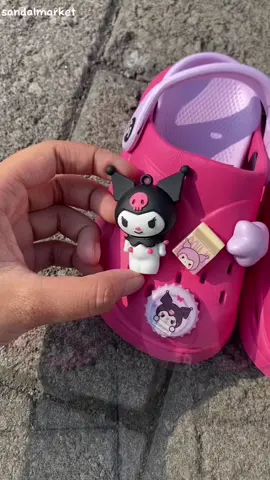 Sandal anak kuromi 3D Langsung diorder ya guys sebelum kehabisan 🥰❤️‍🔥🥳🎉🤩 #CapCut #abcxyz #trending #fypシ゚ #viral 