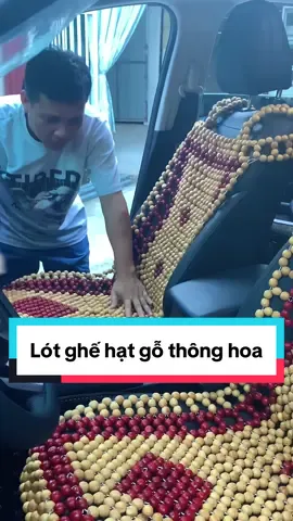 Lót ghế hạt gỗ nhà e về sll, các bác chọn mua dưới giỏ hàng ạ #xhtiktok #xh #lotgheoto 