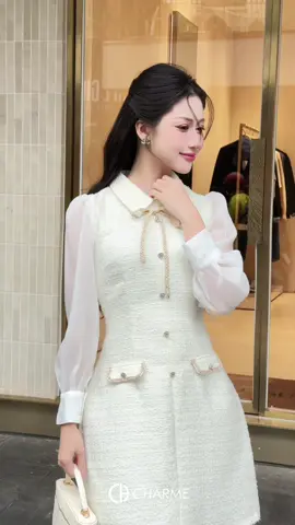Cuối tuần lên đồ dạo phố cùng Lana dress.#vayxinh #chanvay #vaythietke #thoitrangcongso #charmestore 