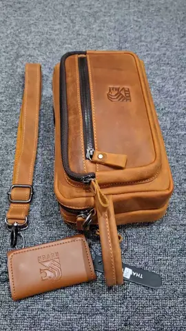 Reven Leather Tas Clutch Pria Kulit Sapi Asli Nakula Pouch Bag, Tas Kulit Sapi Asli Crazy Horse #taskulit #taskulitasli #taskulitsapi #taskulitsapiasli 