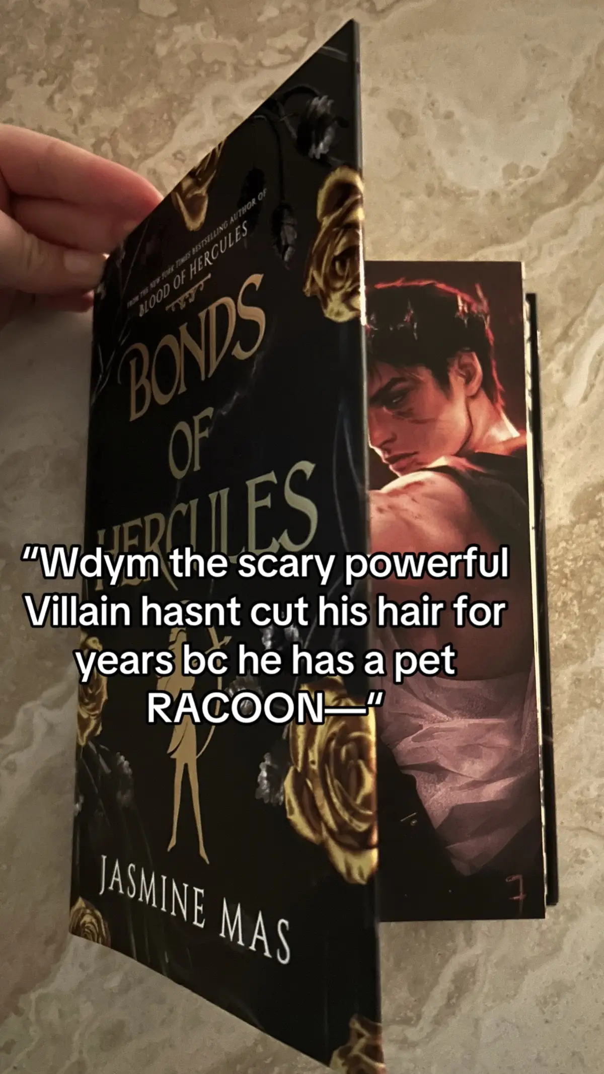 Lyrics are so Augustus & Poco “it’s you and me in the darkness I would never leave” #romantasy #bookishhumor 