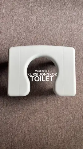Ngebantu banget cocok untuk bumil & lansia #fyp #kursitoiletjongkok #kursijongkok 
