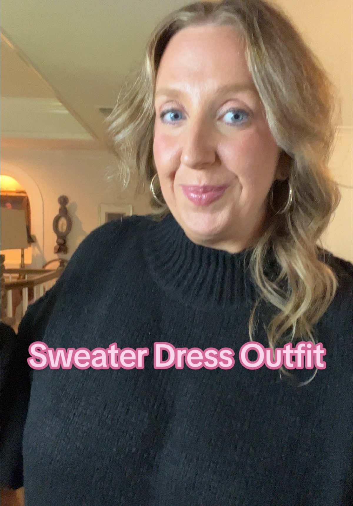 Sweater dress outfit Inspo! #amazonfinds 