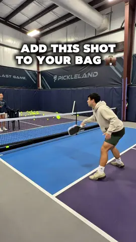 Add this demon-time shot to your bag 💼 👹 the swipe flick 👀 #pickleball #pickleballtrickshots #pickleballtips @cher 
