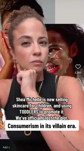 Consumerism has entered its villain era. No but really, as a mom, this makes me sad. 