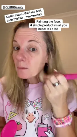 This is like is like a filter in a compact! Redness, sun damage..@Doll 10 Beauty  has a peptide bounce balm that can work some magic with uneven skin tones! #unevenskintone #filter #makeuphacks #minimalmakeup #over40 