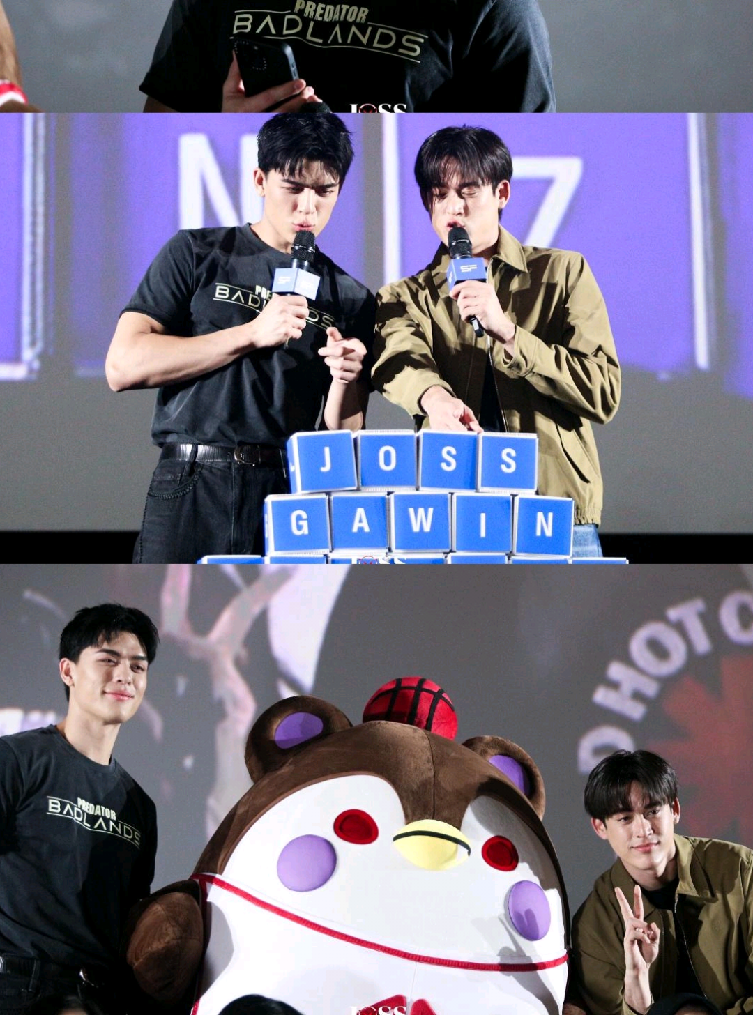 Guindut beneran kurang bisa bahasa Thailand dong 😭😭, itu bapak mu heii... 🤣🤣  . @Joss Way-Ar @Gawin Caskey @GUINZLY  #sfxjossgawinguinzly #Jossgawin #josswayar #gawincaskey #guinzly 