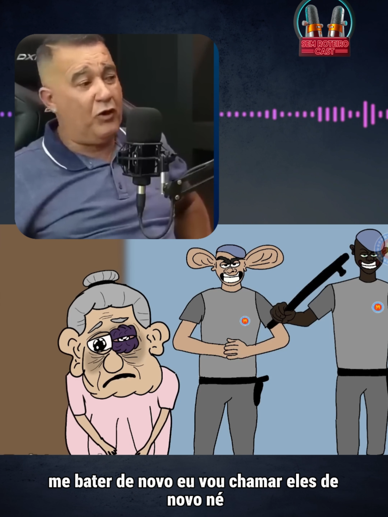 Castro deu conselho para filho que bateu na mãe. #memes #humor #humortiktok #historiareal #police #mae