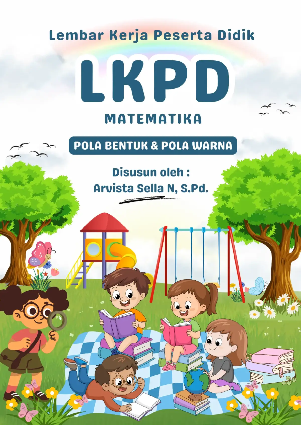 LKPD Matematika Kelas 2 (Pola Bentuk & Pola Warna) 