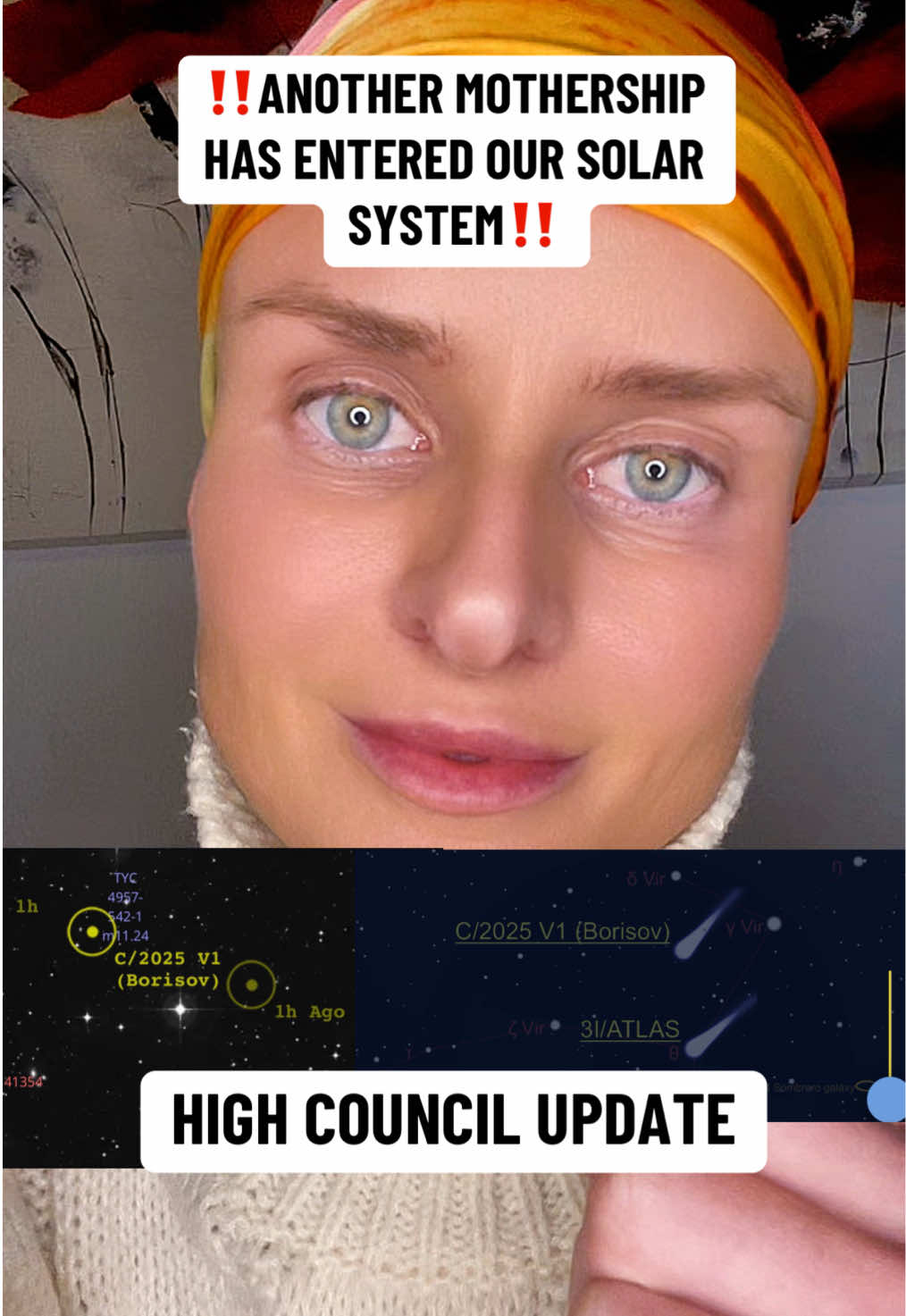 We Are So Loved. So many Visitors are now here 😍🥰 How are you doing lately? The divine order is returning! 💎If You Feel It To Work With Me: 1:1 or Channelings in BIO  Take Care 😍 AKURA. . . #3iatlas #3iatlasupdate #c2025v1borisov #ufo #endtimes 