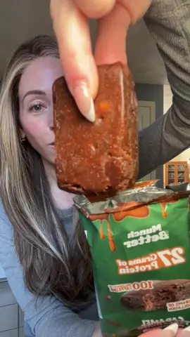 These Munch Better protein brownies are so good! 💯 #proteinbrownies #proteinsnack #protein #munchbetter @Munch Better 