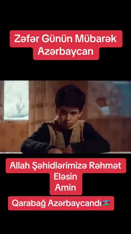 #8noyabrzəfərgünü🇦🇿  Munasibəti ilə Başda Şəhid Ailələri olmaqla.Qazilərimizi Veteranlarımızı  və Bütöv Azərbaycanı sevən hərkəsi təbrik edirəm.Qarabağ Azərbaycandır…#8noyabrzəfərgünü🇦🇿 #qarabağazərbaycandır🇦🇿 #allahazərbaycanxalqınqorusun #Amin 