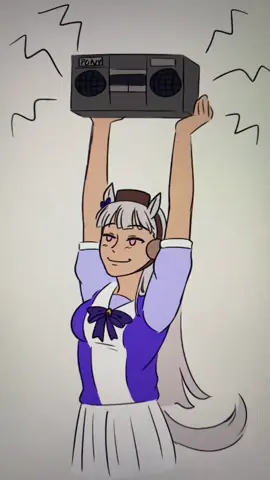 gold ship messing with mcqueen will always be my favorite part of umamusume 🩵 (also hiiii, sorry for being gone for a while 😭) #art #umamusume #ウマ娘 #goldship #mejiromcqueen #fypシ 