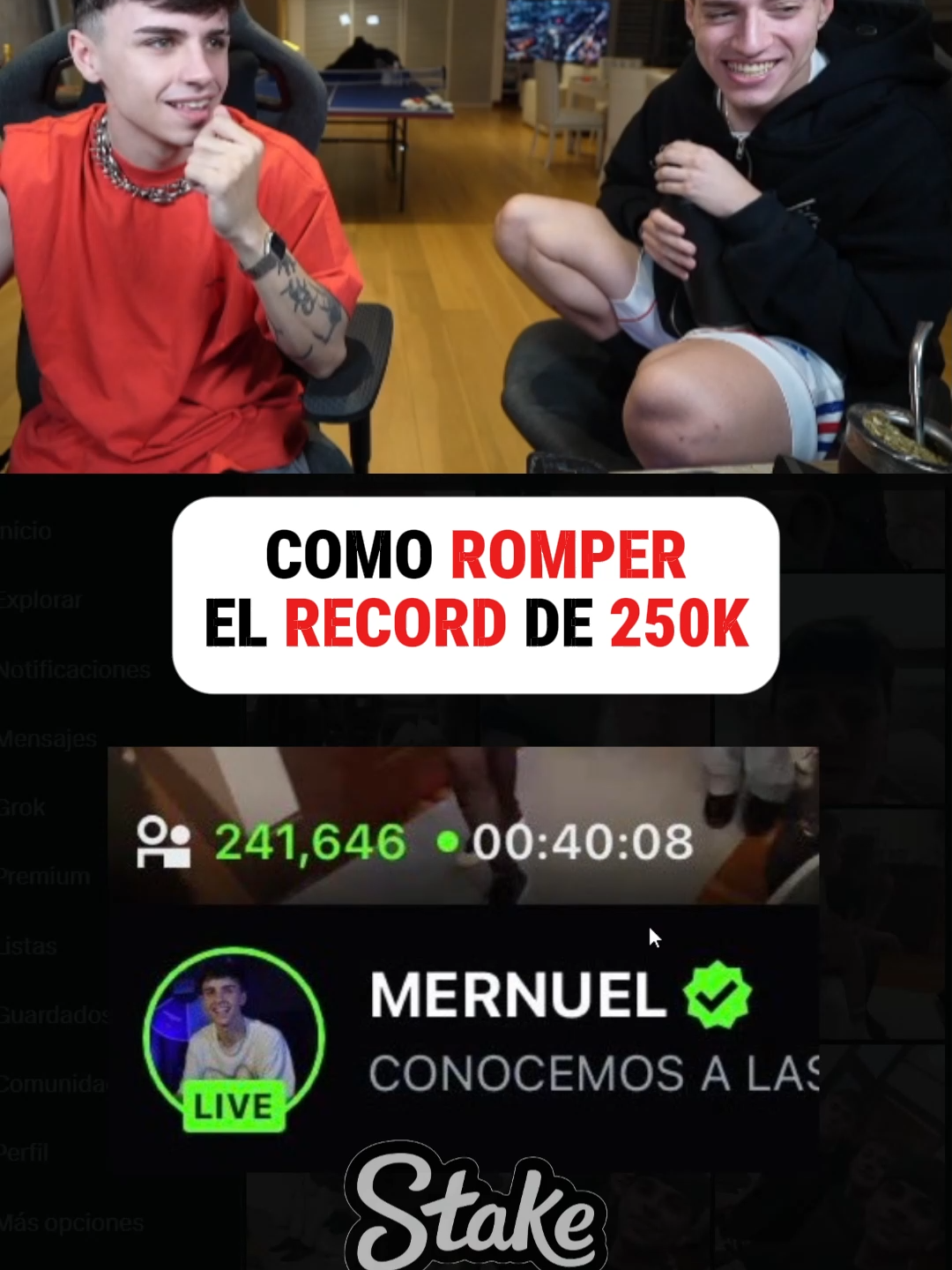 COMO ROMPER EL RECORD DE 250K #mernuel #bauleti