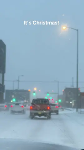November, 5th. Anchorage, AK ❄️ #snow #christmas #❄️ 
