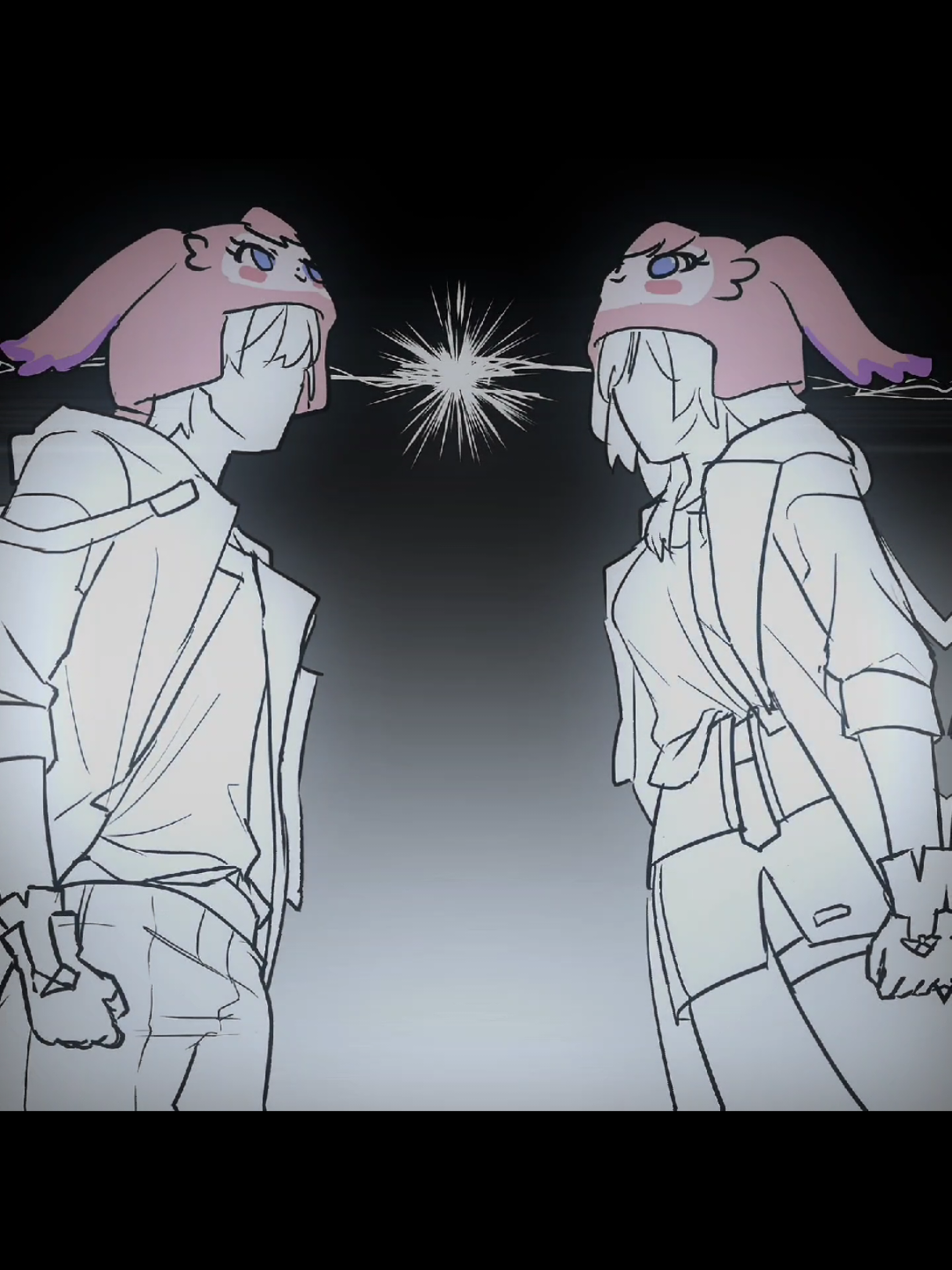 mereka ketemu🙀 .  .  #HonkaiStarRail #hsrcreators #hoyocreators #little_lyaa #fyppppppppppppppppppppppp 