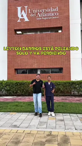 Leyton Barrios está peleando solo y va perdiendo, los estudiantes de la universidad del Atlántico y sus diferentes sedes no lo quieren como rector. ¡Que se vaya! 🔥 @Carlis_Ba💅🏼 