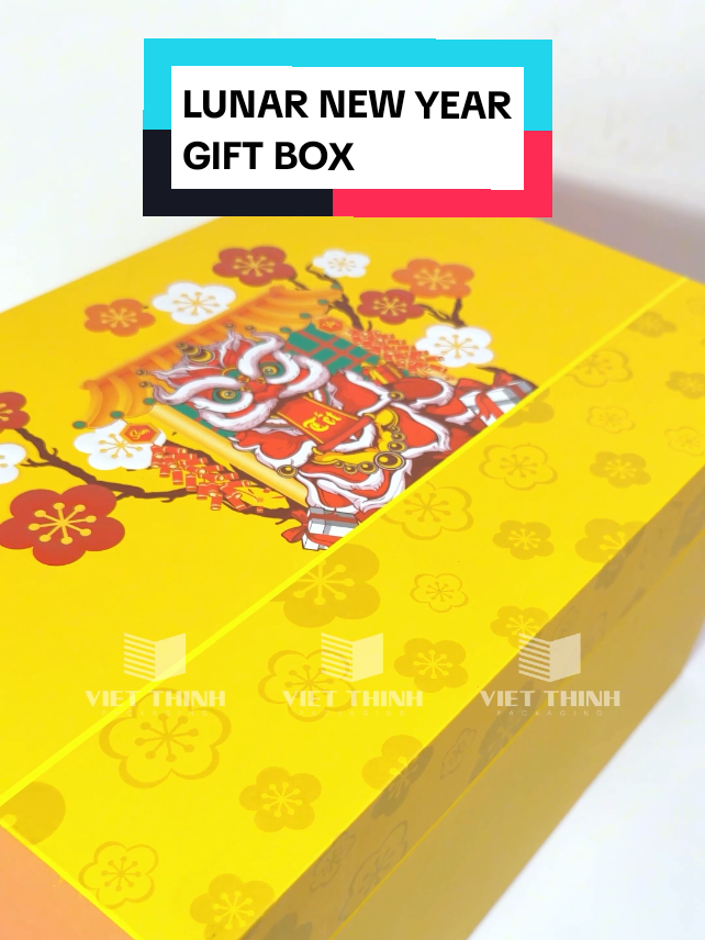 The “Lan Tai Loc” gift box makes a striking impression with its vibrant 3D pop-up design, featuring gold and red tones that symbolize prosperity and good fortune. Crafted with a premium rigid magnetic structure, the box offers both elegance and exceptional product protection. A truly refined choice for corporate gifting — adding meaning to every New Year present and leaving a lasting mark for your brand. #VietThinh #PrintingManufacturer #vietthinhpackaging #midautumm #PrintingTechnology
