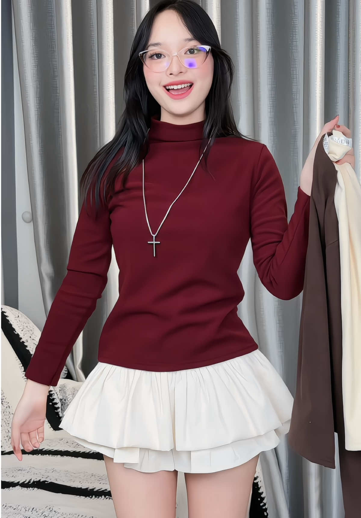 Áo giữ nhiệt lông thỏ dày ấm ce ơi #hiennguyen666666 #thoitrangnu #aogiunhiet #aogiunhietnu #xuhuong 