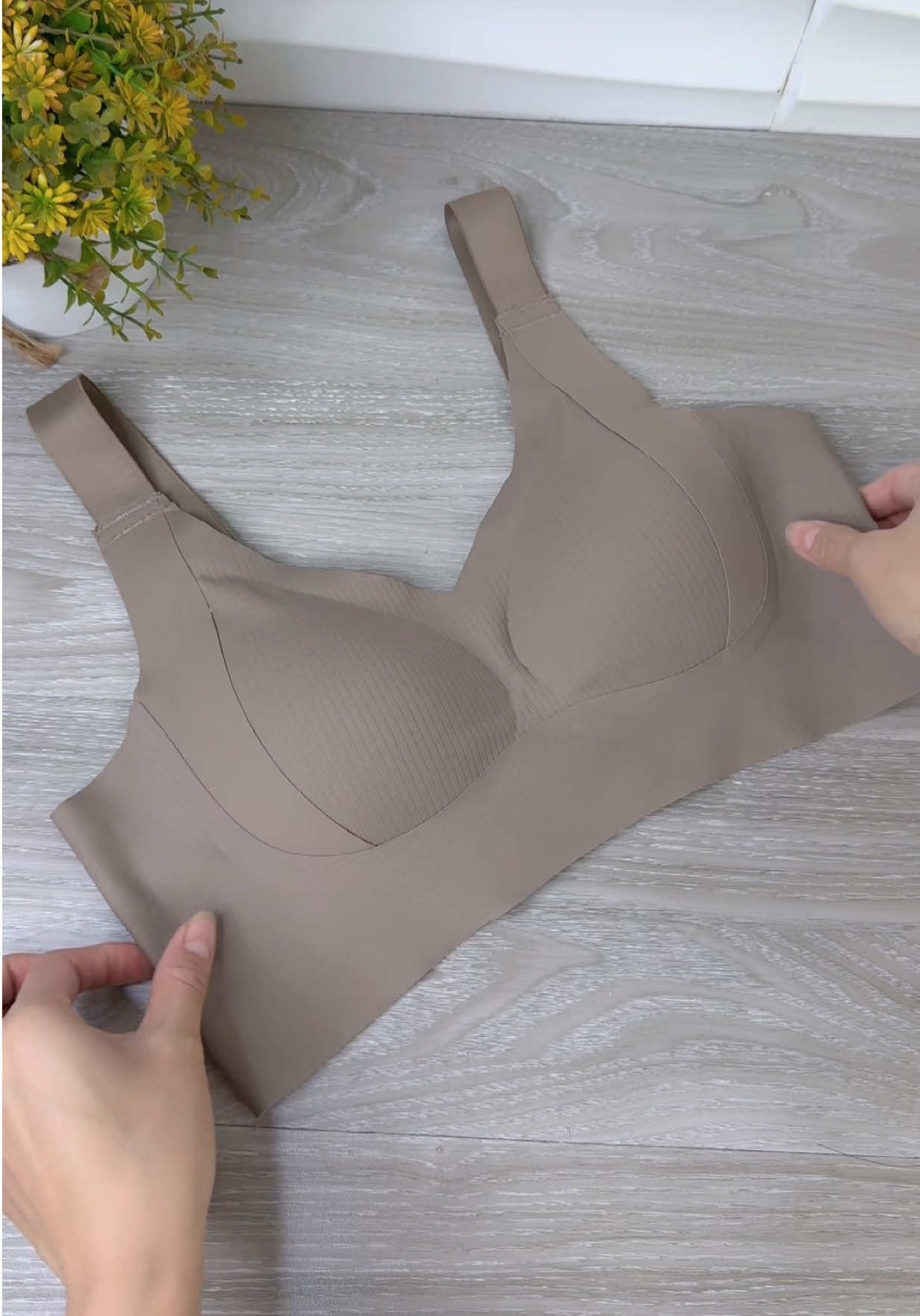 Áo lót su bigsize gom quả nâng tốt. Ko lộ viền. Mút mỏng mặc nhẹ, ko cấn cộm #aolotbigsize #aonguc #noiydep #macdepmoingay 