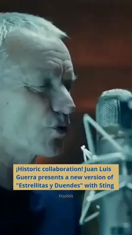 Juan Luis Guerra reinvents his iconic song “Estrellitas y Duendes” in a unique version alongside the legendary Sting. A historic collaboration that shines with the same magic that inspired the original. ✨ #onlyfamousentertainment #paratiiiiiiiiiiiiiiiiiiiiiiiiiiiiiii #fyp #juanluisguerra #sting 