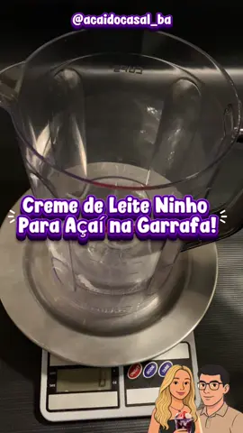 Açaí na Garrafa: Creme de Leite Ninho #acainagarrafa #acai #receita #fy #salvador 