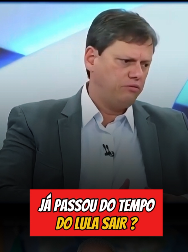 Já passou do tempo do Lula ? #tarcisiodfsp #tarcisiodefreitas #tarcisiocortes @Tarcisiogdf #lula 