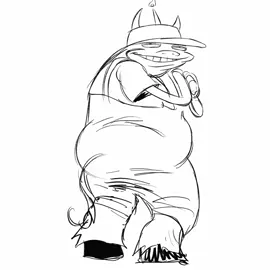 Did dis for fun and stuff.. watch uncle samsonite for PEAK #unclesamsonite #animation #procreate #fanart #art