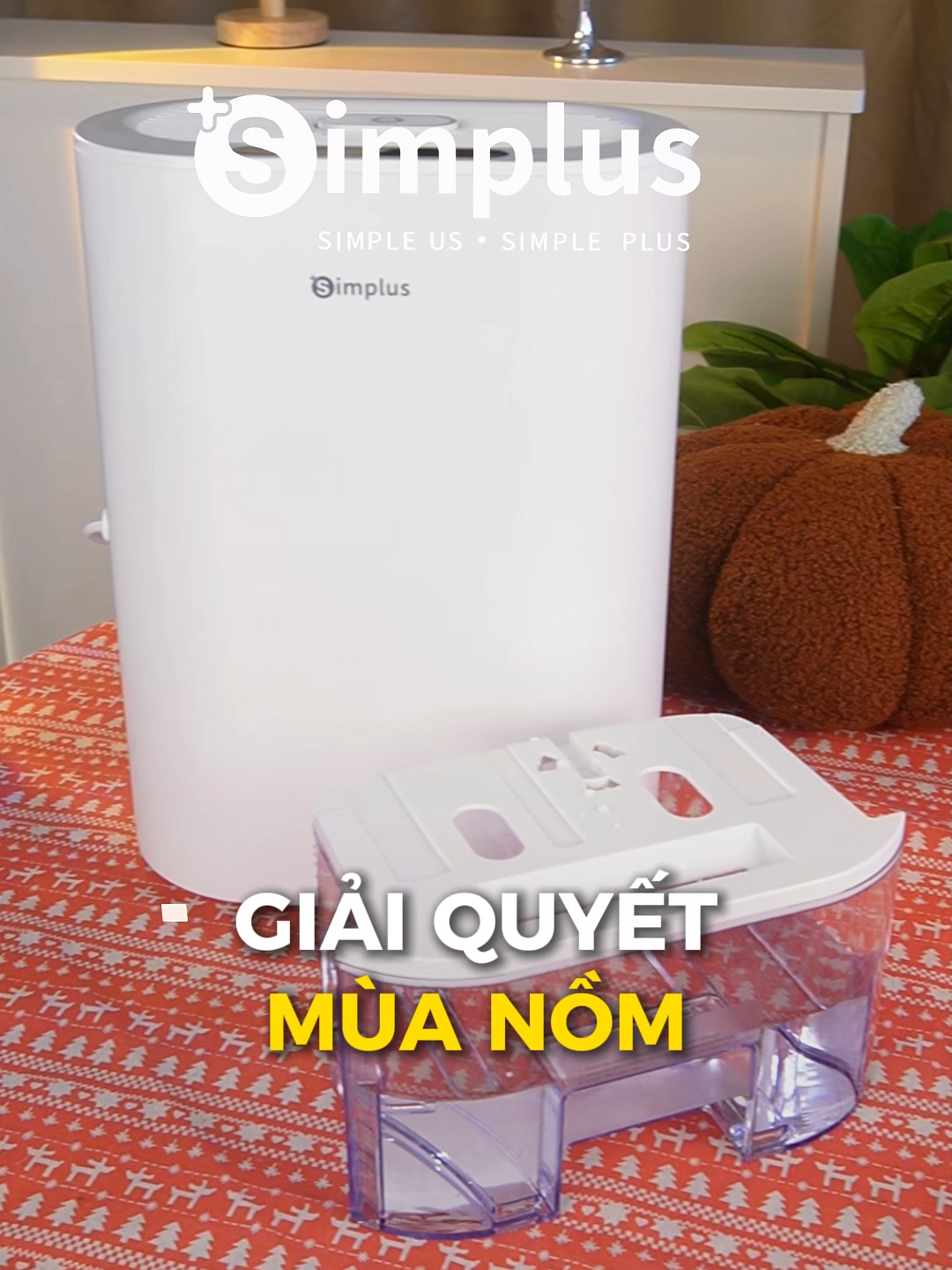 Giải quyết ẩm mốc trong một nốt nhạc #simplus #simplusvn #giangsinh #noel #1111 #saledoi #mayhutam #mayhutamgiadinh