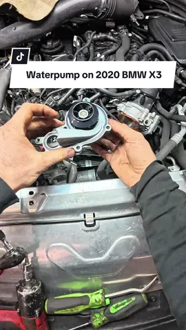 Leaky Beam #bmw #waterpump #pov #automotive #x3 