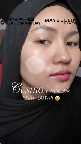 LURVEEEE BETULS! 🫶🏻 @Maybelline Malaysia  #Maybelline #MaybellineMalaysia #maybellinecushion  #MYSuperBrandDayMaybelline #tiktokshopsuperbranddaymy 