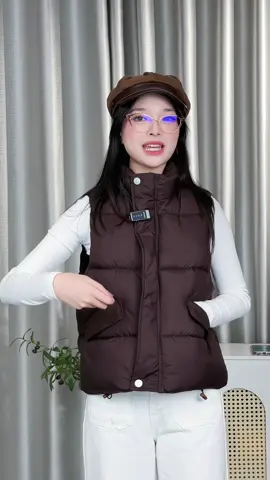 Áo gile phao 3 lớp hottrend #hiennguyen666666 #thoitrangnu #aogilephao #aogile #aokhoacnu 