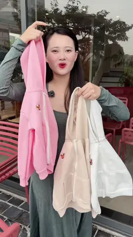 Áo khoác nỉ bông cho bé