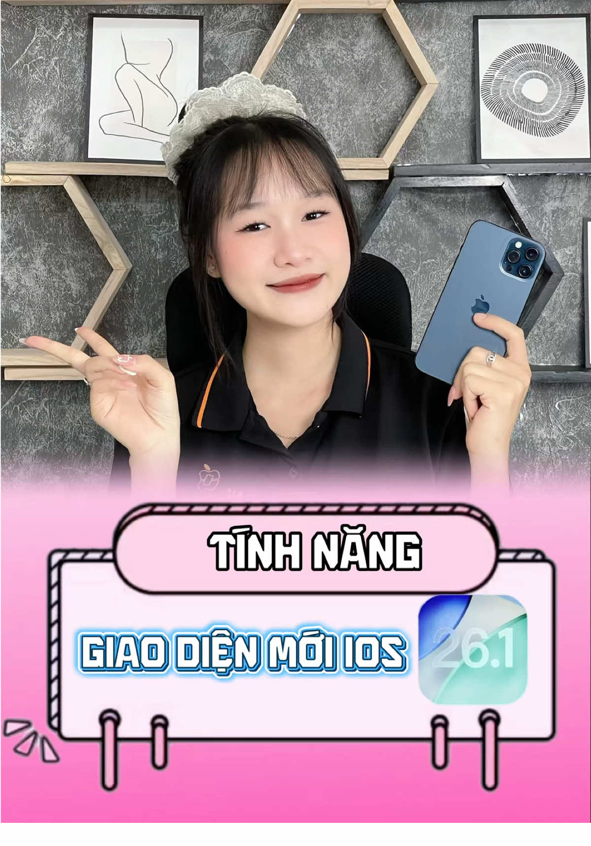 📱 iPhone đã thay áo mới rồi nha! iOS 26.1 – giao diện Liquid Glass nâng cấp, bạn đã trải nghiệm chưa? #TinhNangMoi #NauStore#ios26 #TipsIphone #iPhone 