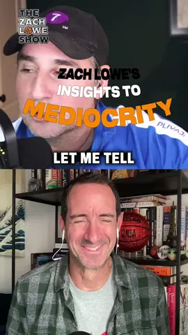 Hey NBA broadcast partners, we have a segment pitch for you … #NBA #michaeljordan #tv #mediocrity #TheZachLoweShow 