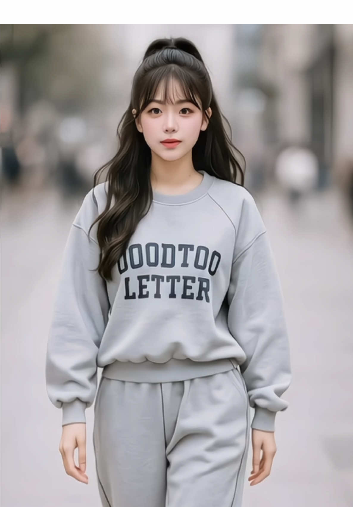 Bộ nỉ nữ 2 da thu đông dài tay phối viền in phá cách chất nỉ bông. #thoitrangnu #phoidoxinh #hottrend #bothudong #bodomacnha 