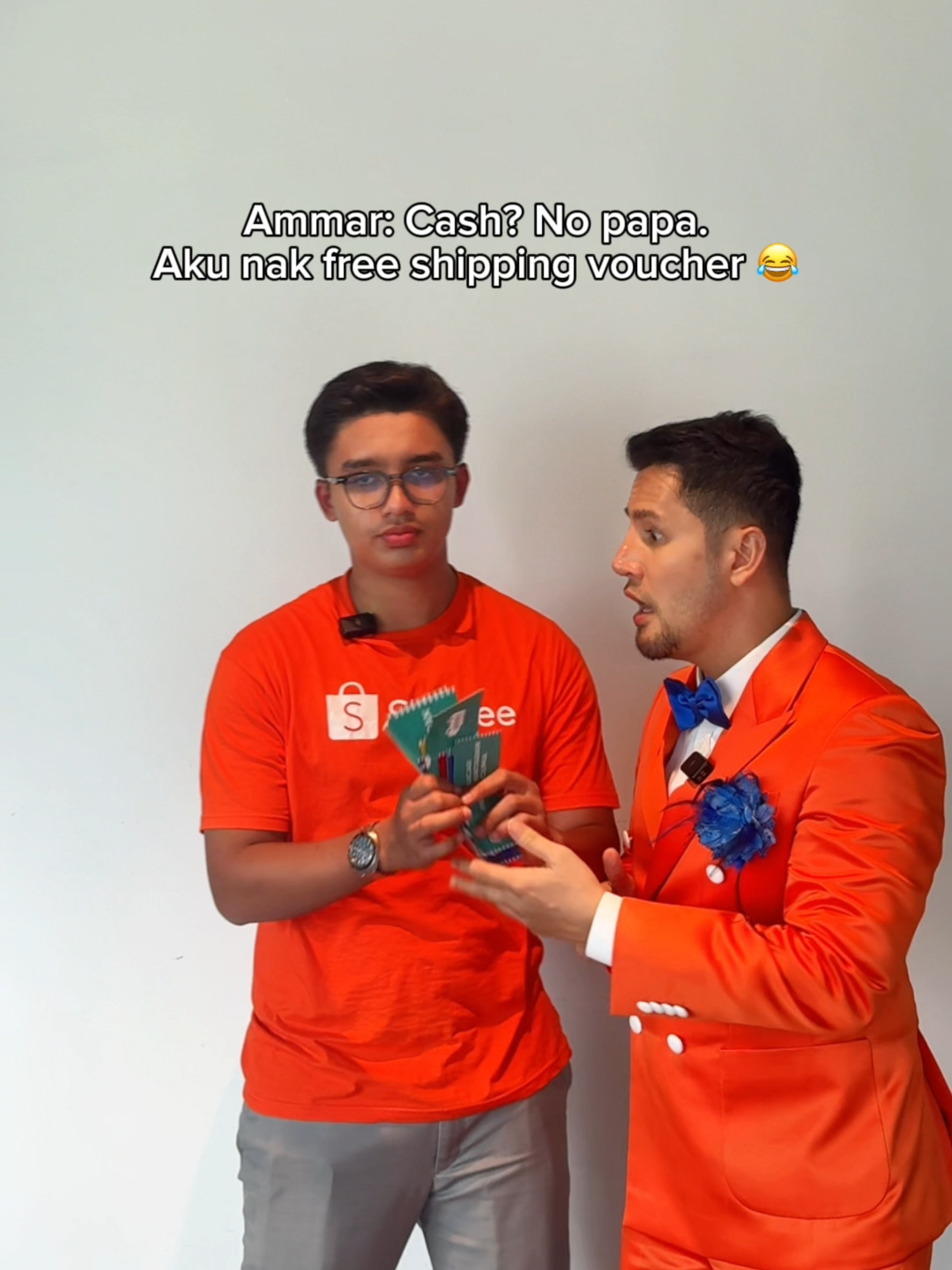 Bila Dato bagi cash tapi Ammaryan cuma nak baucar Shopee 😆💸 https://s.shopee.com.my/5L3tFELdNw  #ShopeeMY1111 #ShopeeLagiMurah #ShopeeLagiCepat