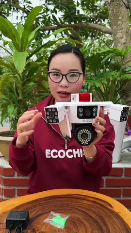 Lắp camera 3 mắt tiết kiệm chi phí,độ nét cao #camera #thuytinhtuy #xuhuong #yoosee 