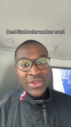 Best Starbucks worker ever! 😁 #starbucks #fail #fyp #funny 