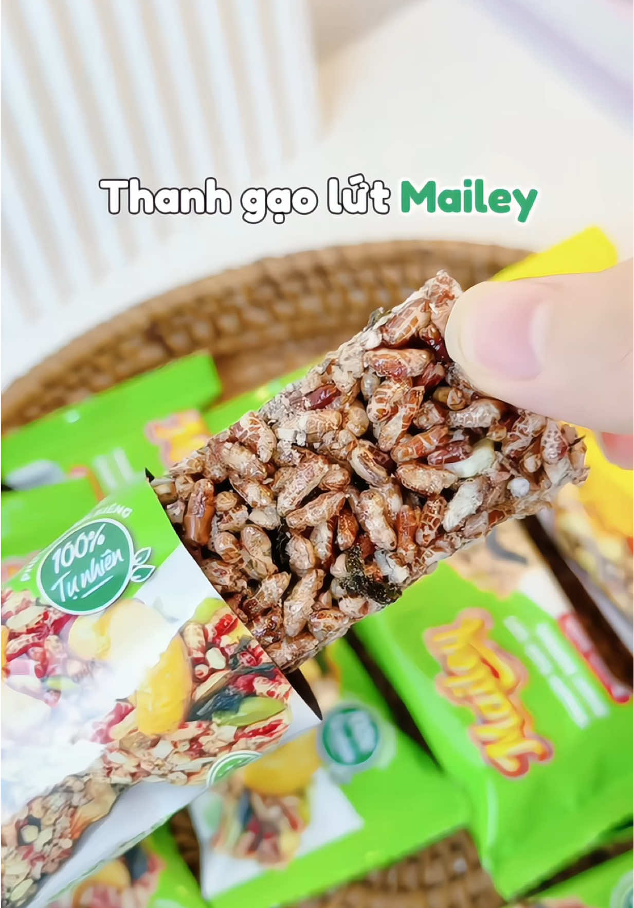 Vừa ngon, vừa tiện, vừa helthy! Các bà thử liền nhá! #thanhgaolut #thanhgaolutchabong #thanhgaolutrongbien #thanhgaolutdinhduong #xemtienriviune 