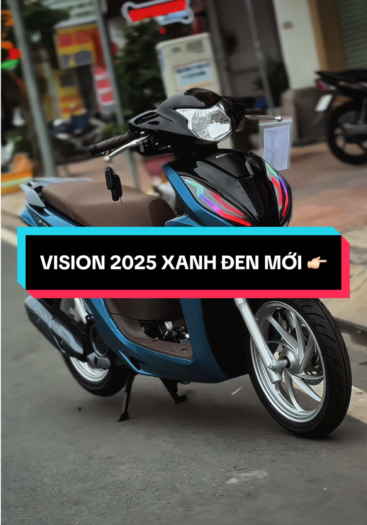 VISION 2025 Xanh đen màu độc lạ về tay chỉ 2🥔 thoai #honda #xemaytragop #xemaynhapkhau #vairalvideo #vision 