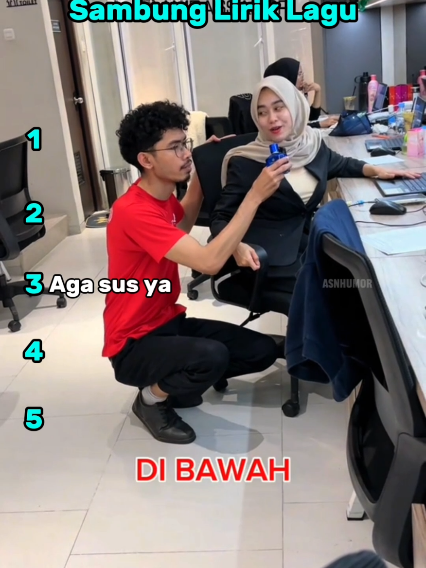 Ranking momen sambung lirik lagu #lucu #beranda 