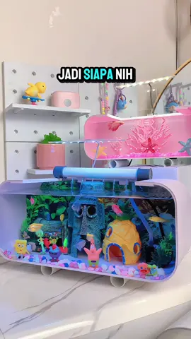 Jadi pilih yang mana nih? #akuarium #dekorasirumah #ikanhias 