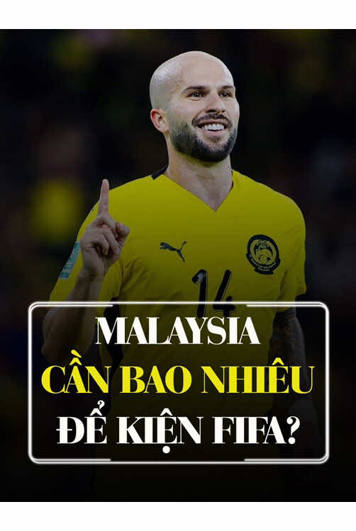 Liên đoàn bóng đá Malaysia cần ít nhất 300.000 USD để kiện FIFA lên toà án trọng tài thể thao. Truyền thông trong nước chỉ trích việc làm này là vô nghĩa và tốn kém. #bongda #malaysia 