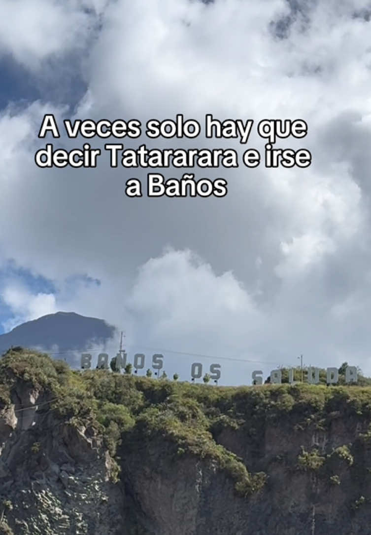La mejor decisión 😮‍💨 #ecuador #bañosdeaguasanta #bañosecuador #fyp 