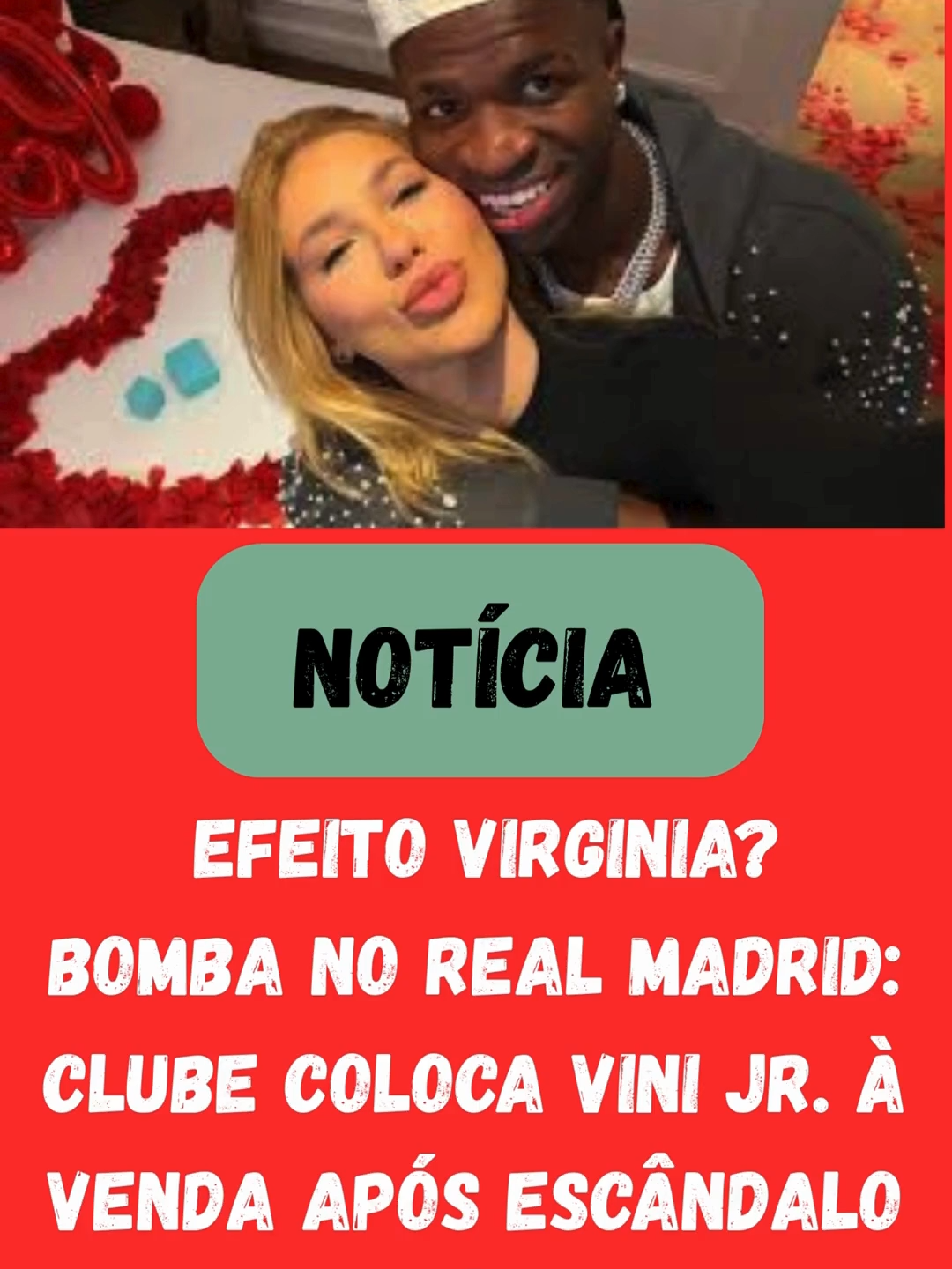 Efeito Virginia ? BOMBA NO REAL MADRID Clube Coloca Vini Jr. à Venda Após Escândalo com Técnico!      URGENTE! 🚨 Real Madrid decide VENDER Vini Jr após polêmica com técnico! O namorado de Virginia Fonseca está no centro de uma tempestade na Espanha. Entenda o que aconteceu no El Clássico e por que Florentino Pérez tomou essa decisão bombástica! ⚽👀 #ViniJr #RealMadrid #VirgíniaFonseca #FutebolInternacional #Polêmica