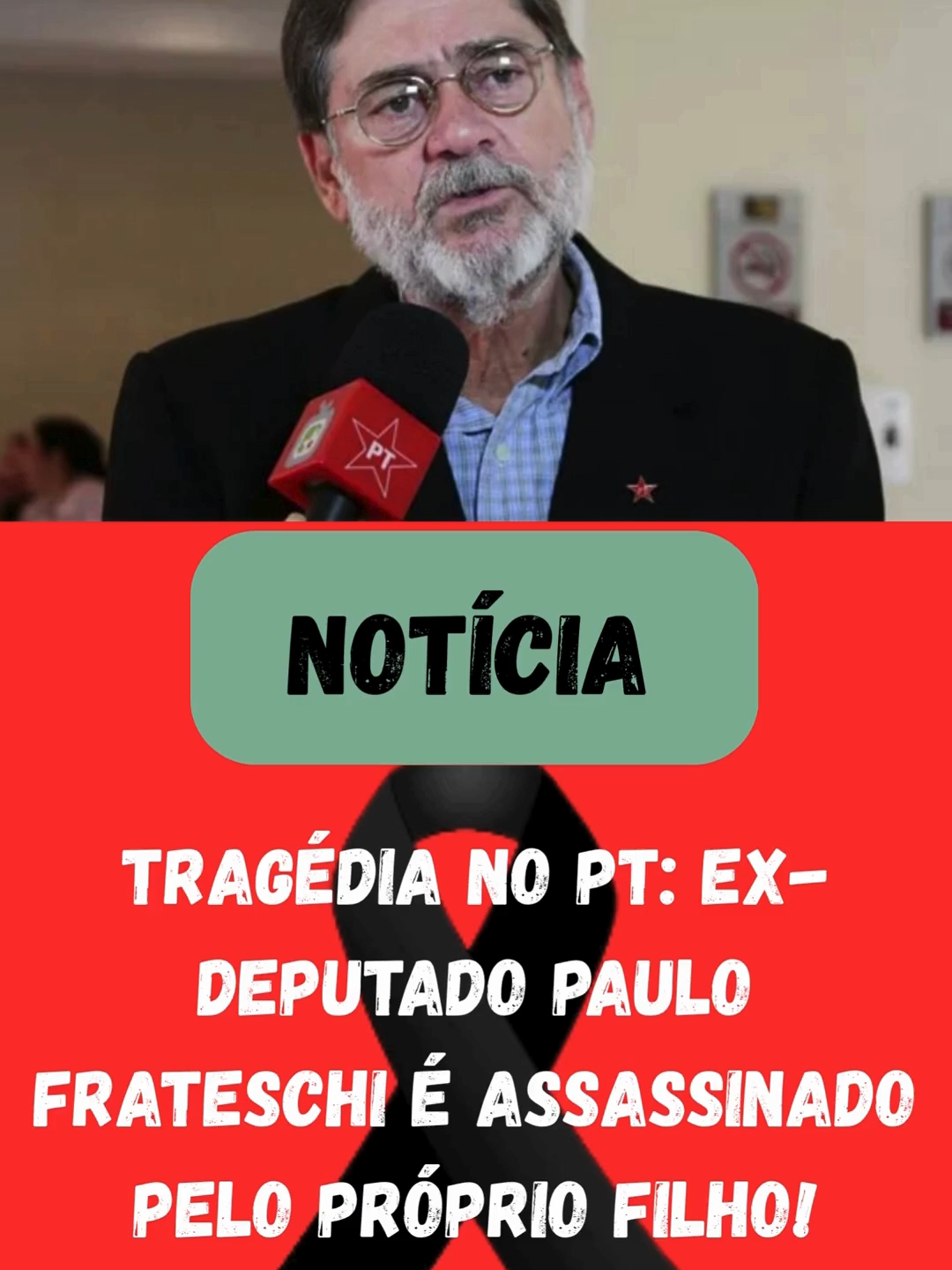 TRAGÉDIA NO PT Ex-Deputado Paulo Frateschi é Assassinado  Pelo Próprio Filho!       CHOCANTE! 😢💔 Ex-deputado do PT Paulo Frateschi é morto a facadas pelo próprio filho em surto. A tragédia aconteceu na manhã de hoje em São Paulo. Amigo pessoal de Lula, ele já havia perdido dois filhos em acidentes. Uma história devastadora que chocou o Brasil. 🕊️🙏 #PauloFrateschi #TragédiaEmSP #NotíciaUrgente #PT #BrasilEmChoque